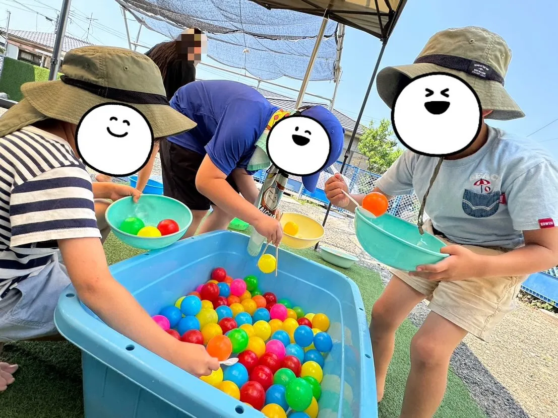 今日は「つみきのおうち」で、水を使った楽しい活動を開催しまし...
