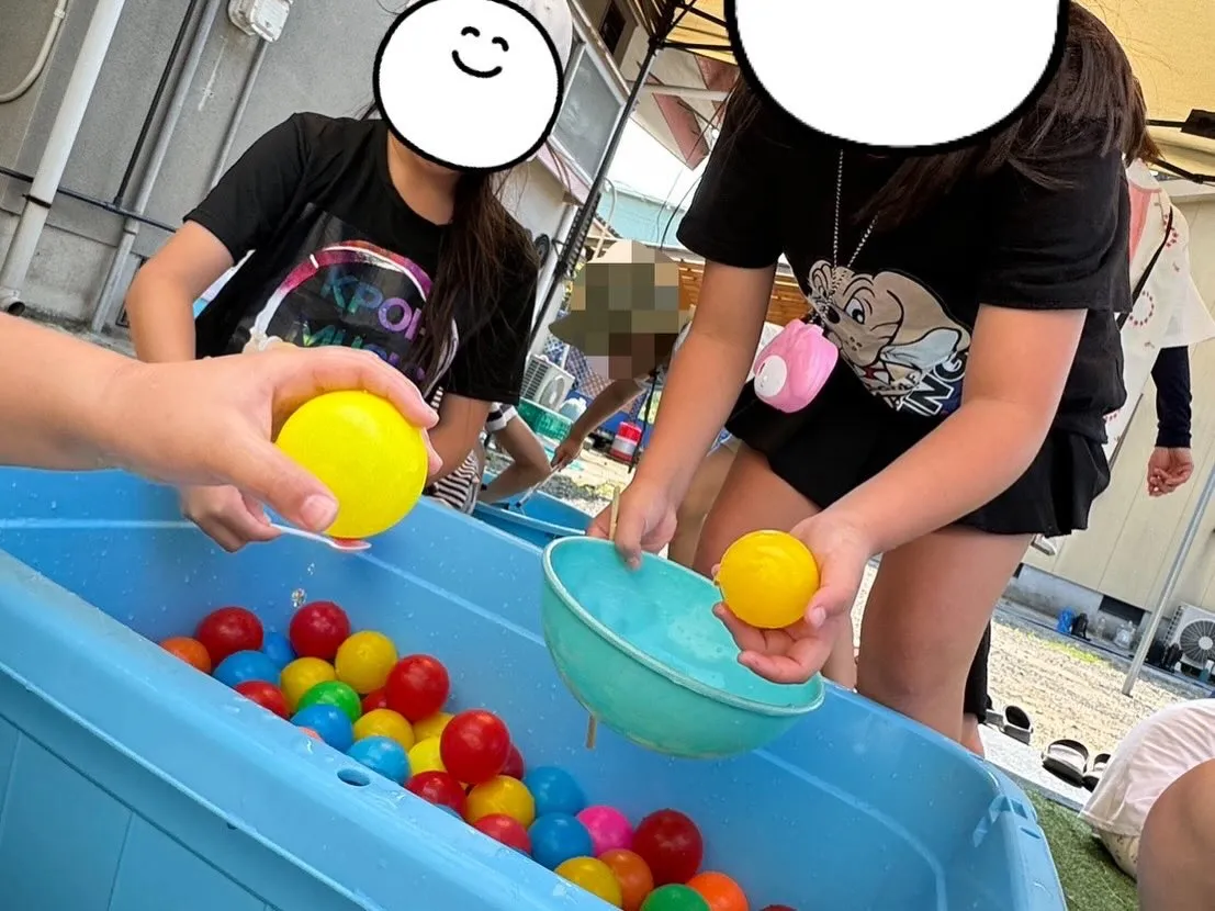 今日は「つみきのおうち」で、水を使った楽しい活動を開催しまし...