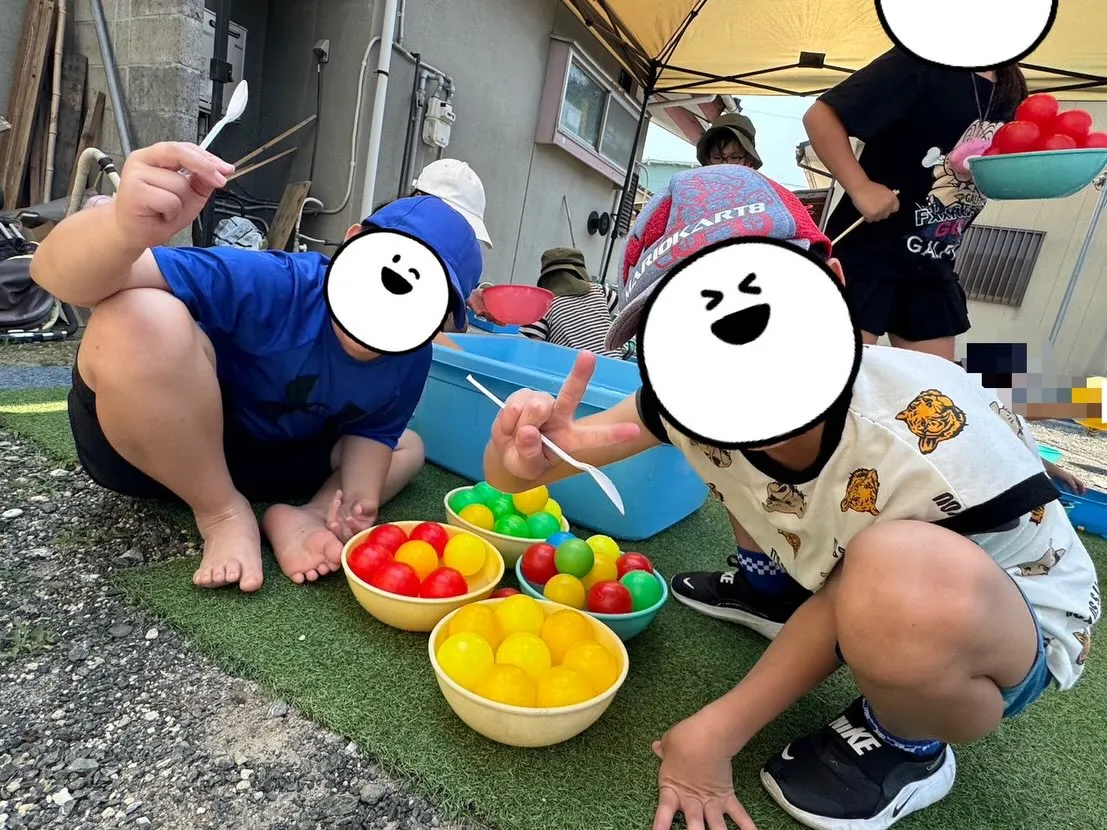 今日は「つみきのおうち」で、水を使った楽しい活動を開催しまし...
