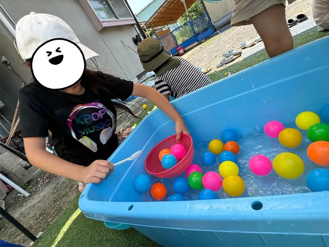 今日は「つみきのおうち」で、水を使った楽しい活動を開催しまし...