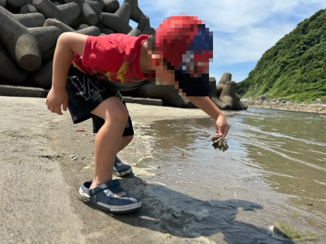 今日は海遊び🌊