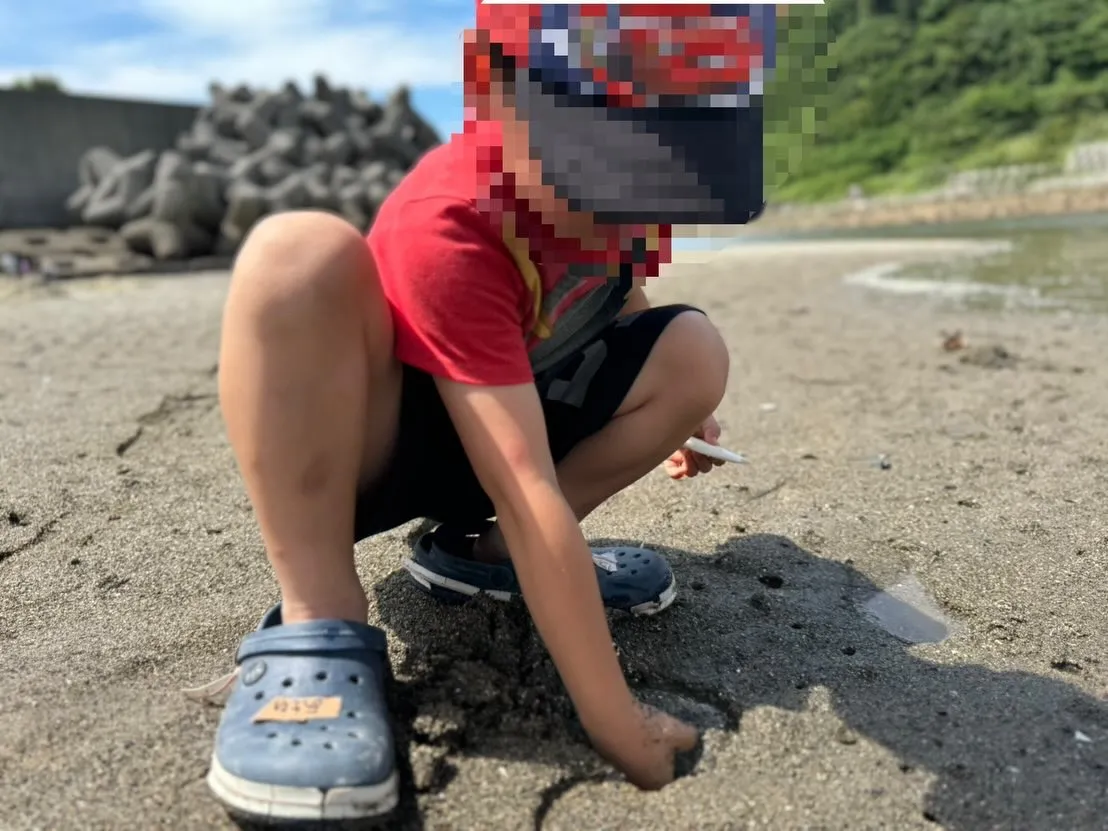 今日は海遊び🌊