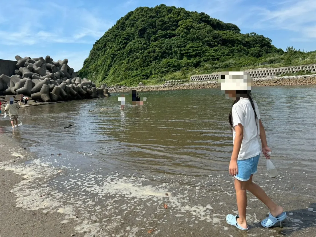 今日は海遊び🌊