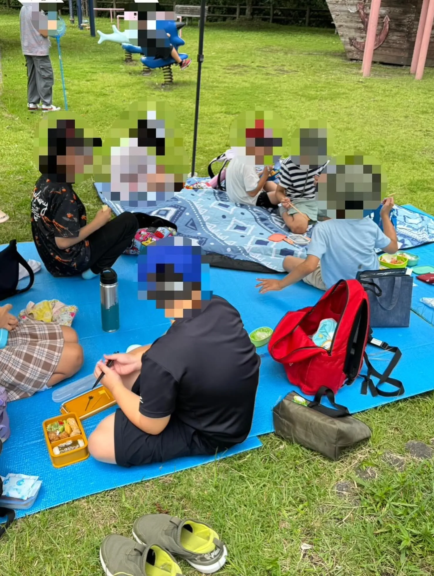 今日はお弁当を持って特別なお出かけの日🔆