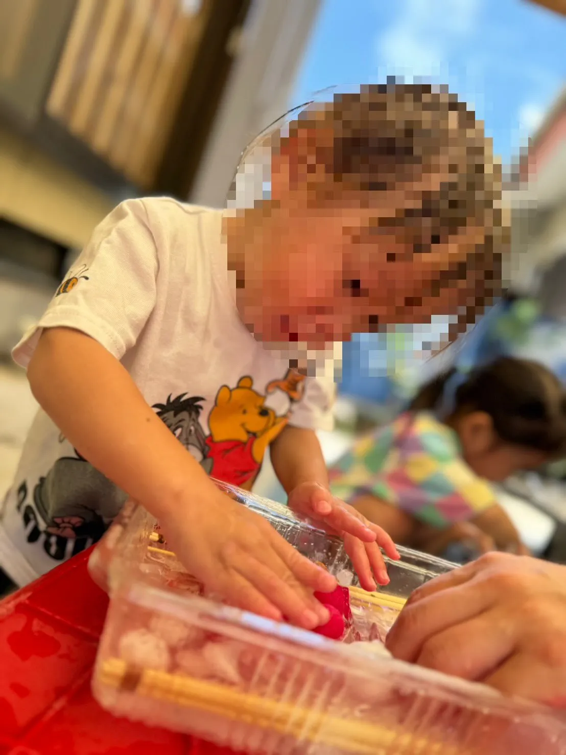 氷遊びって楽しい!🧊