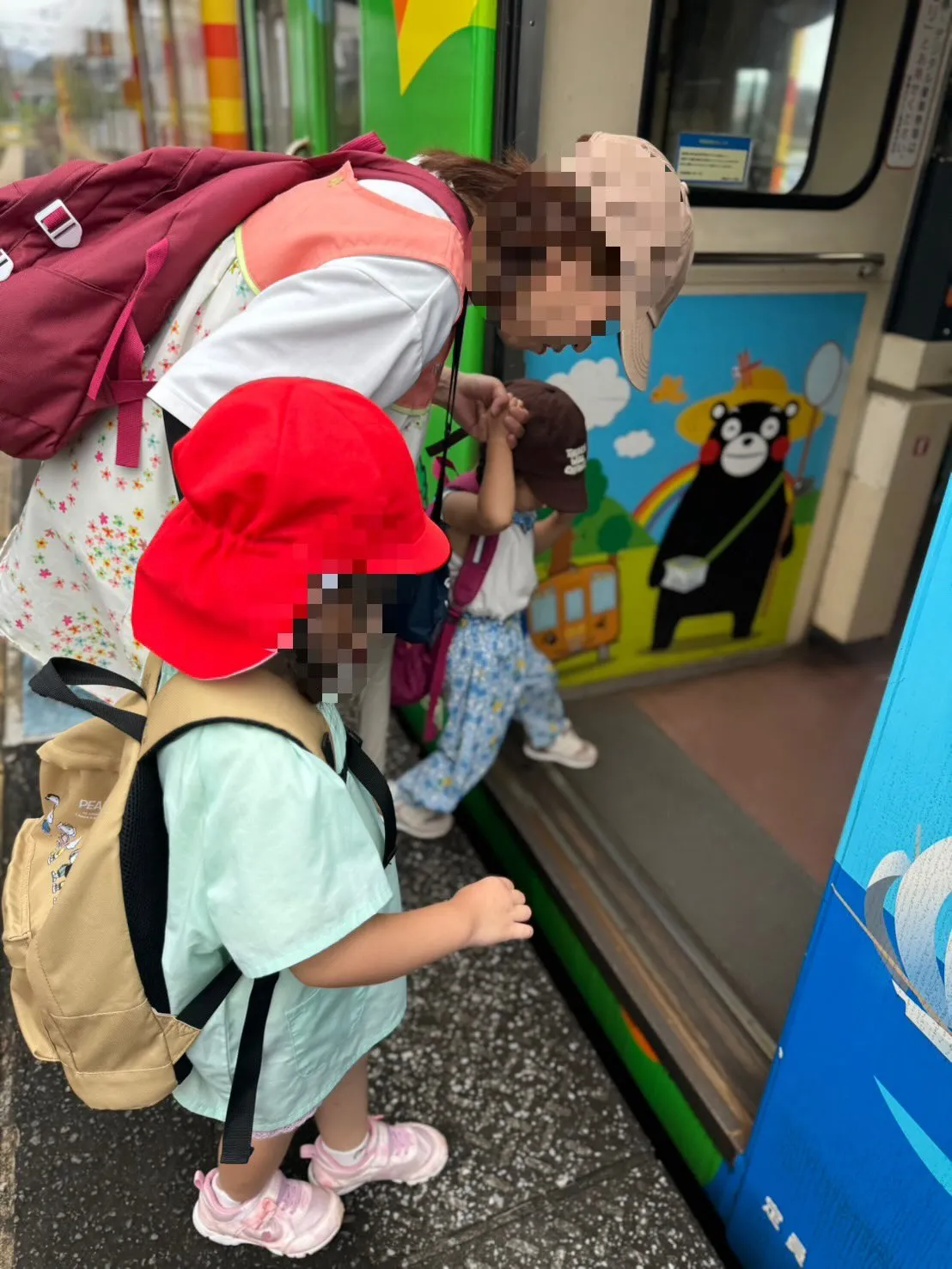 今日は電車でお出かけの日♬