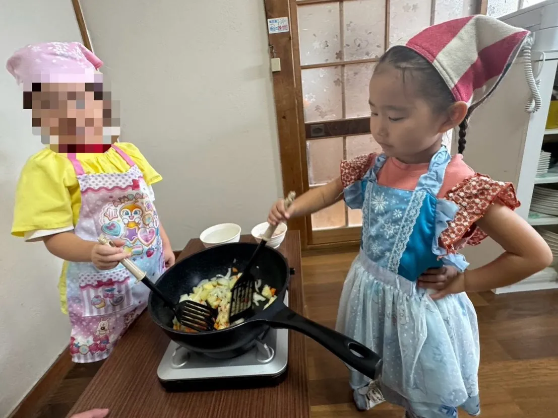 今日はカレークッキング🍛👩‍🍳🌟