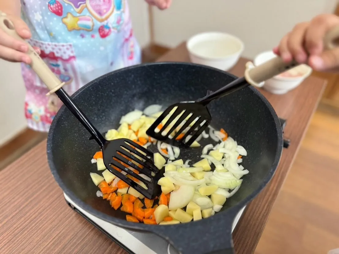 今日はカレークッキング🍛👩‍🍳🌟
