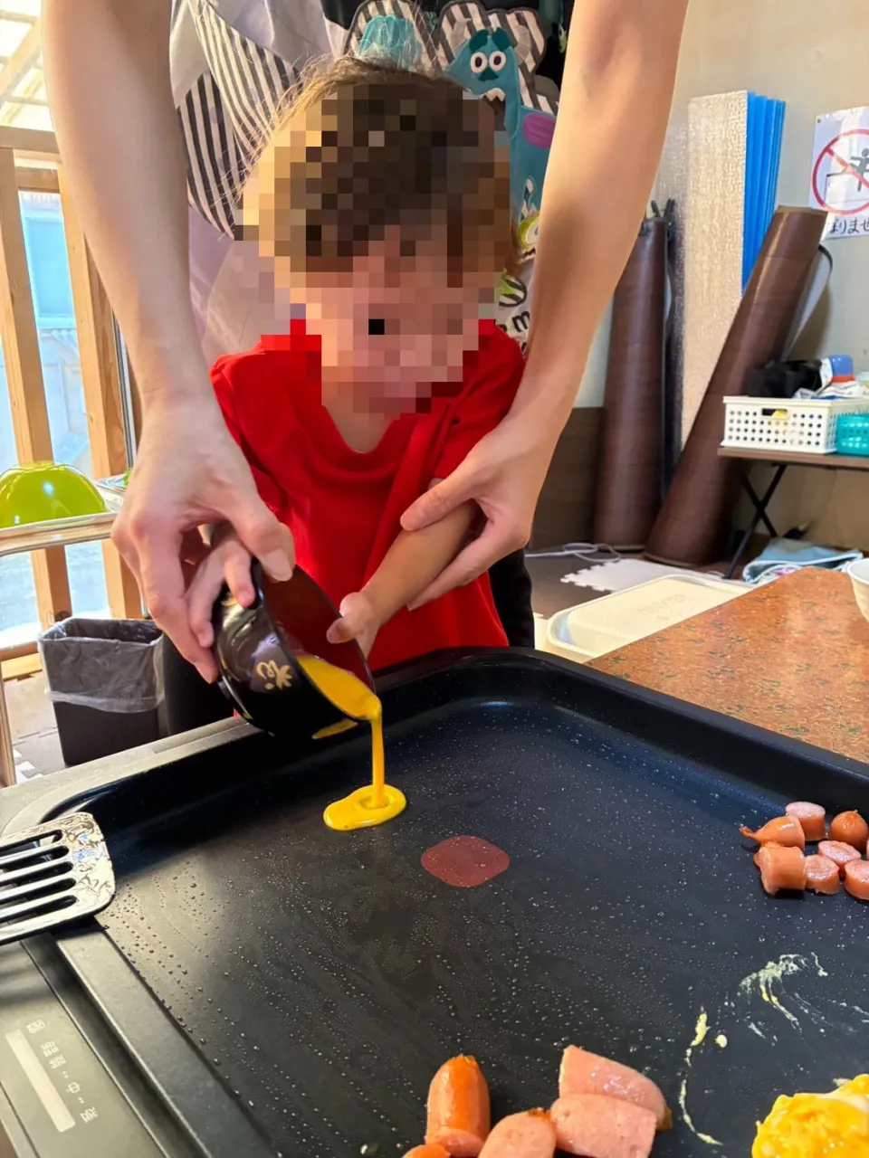 今日はホットドッグクッキング👩‍🍳🌭