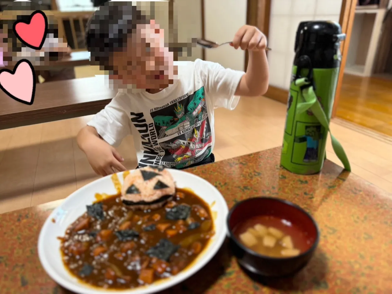今日はハロウィン気分全開👻 ハヤシライス作りに挑戦しました🎃